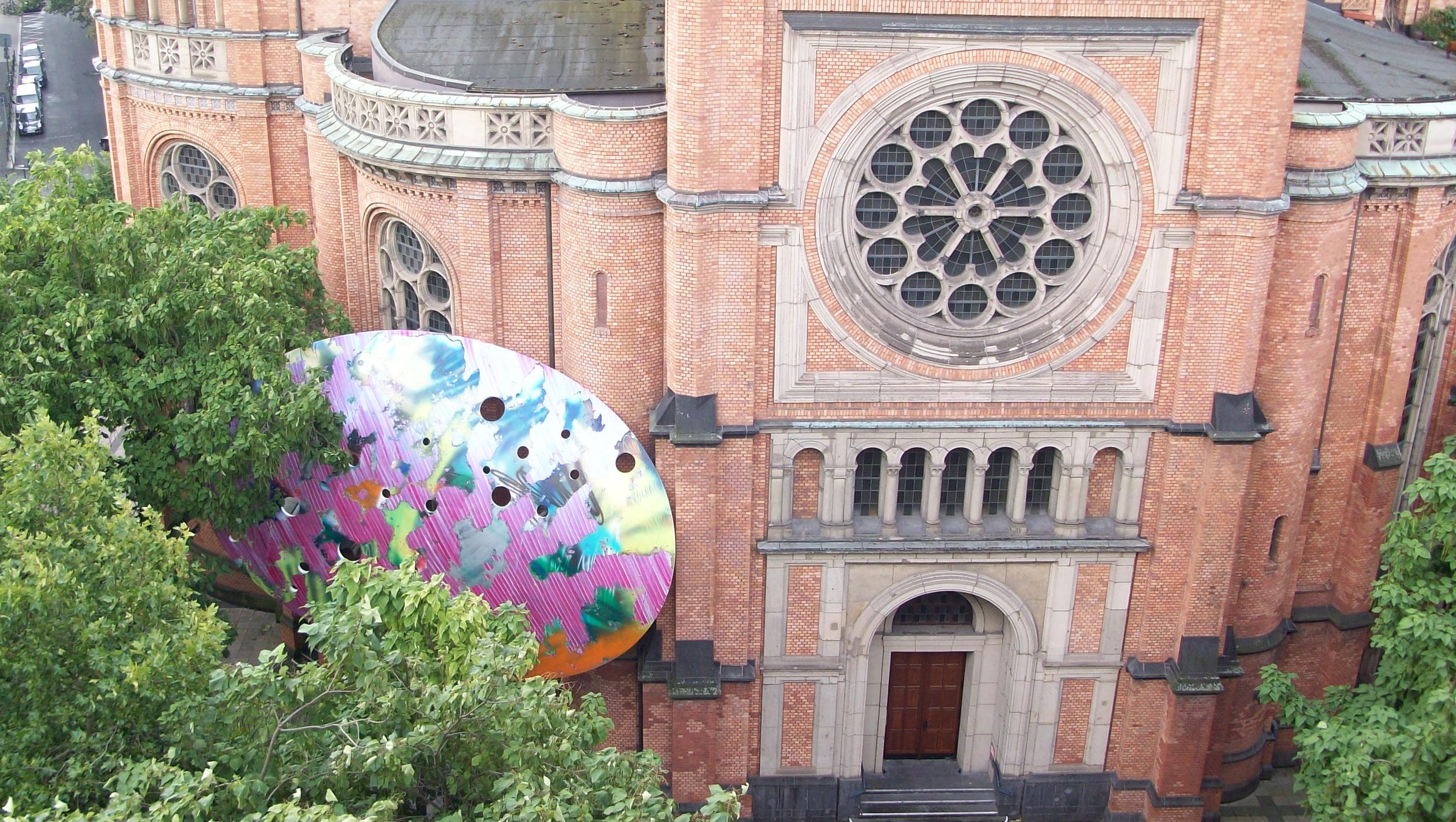 Kunst in der Johanneskirche; Foto: Uwe Vetter