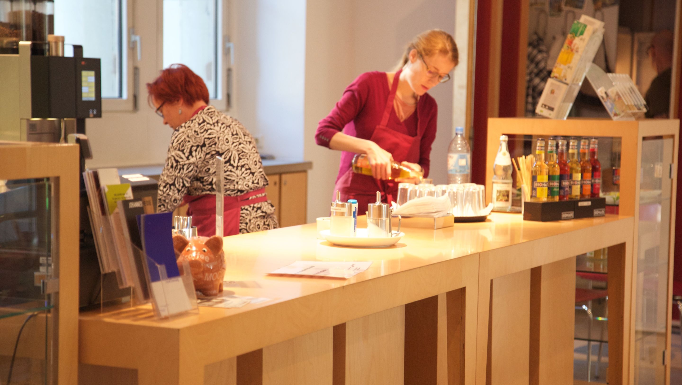 Ehrenamt in der Johanneskirche;  Foto: Dirk Fried Karnath