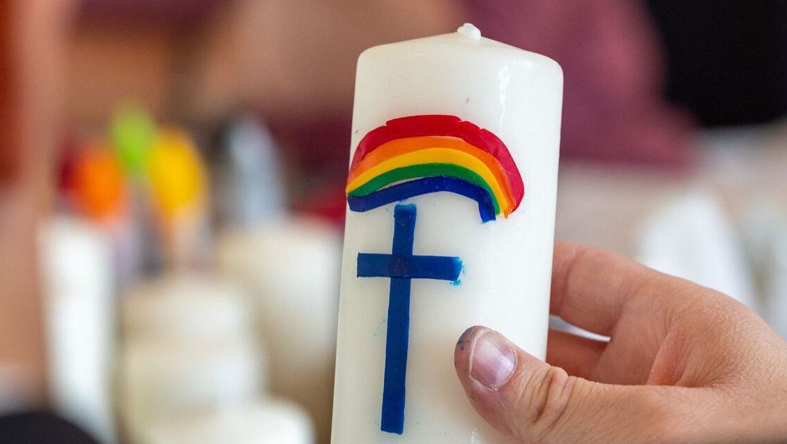 Taufkerze; Foto: Fundus