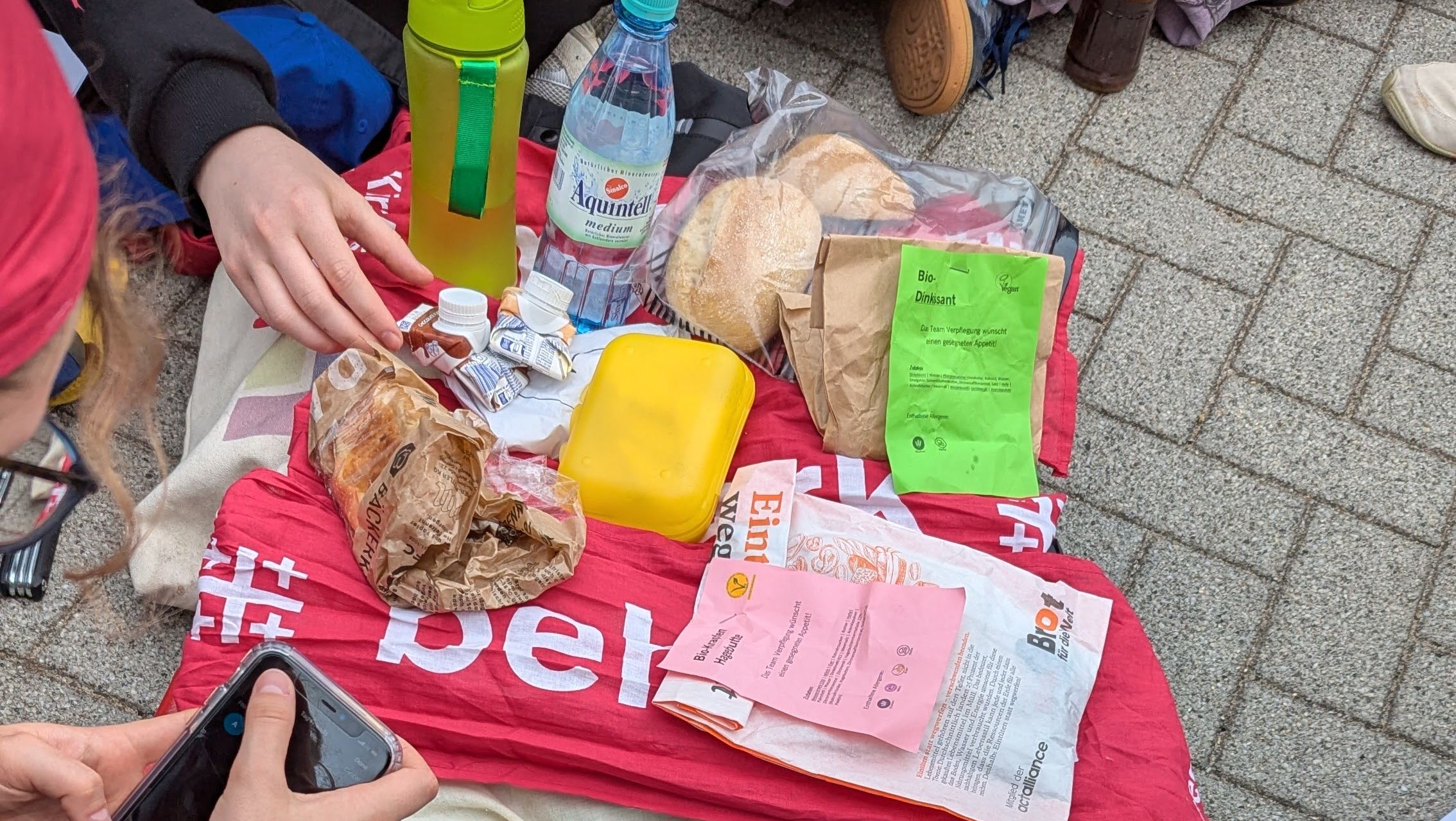 Gottesdienst Satt & Selig beim Kirchtentag; Foto: evdus