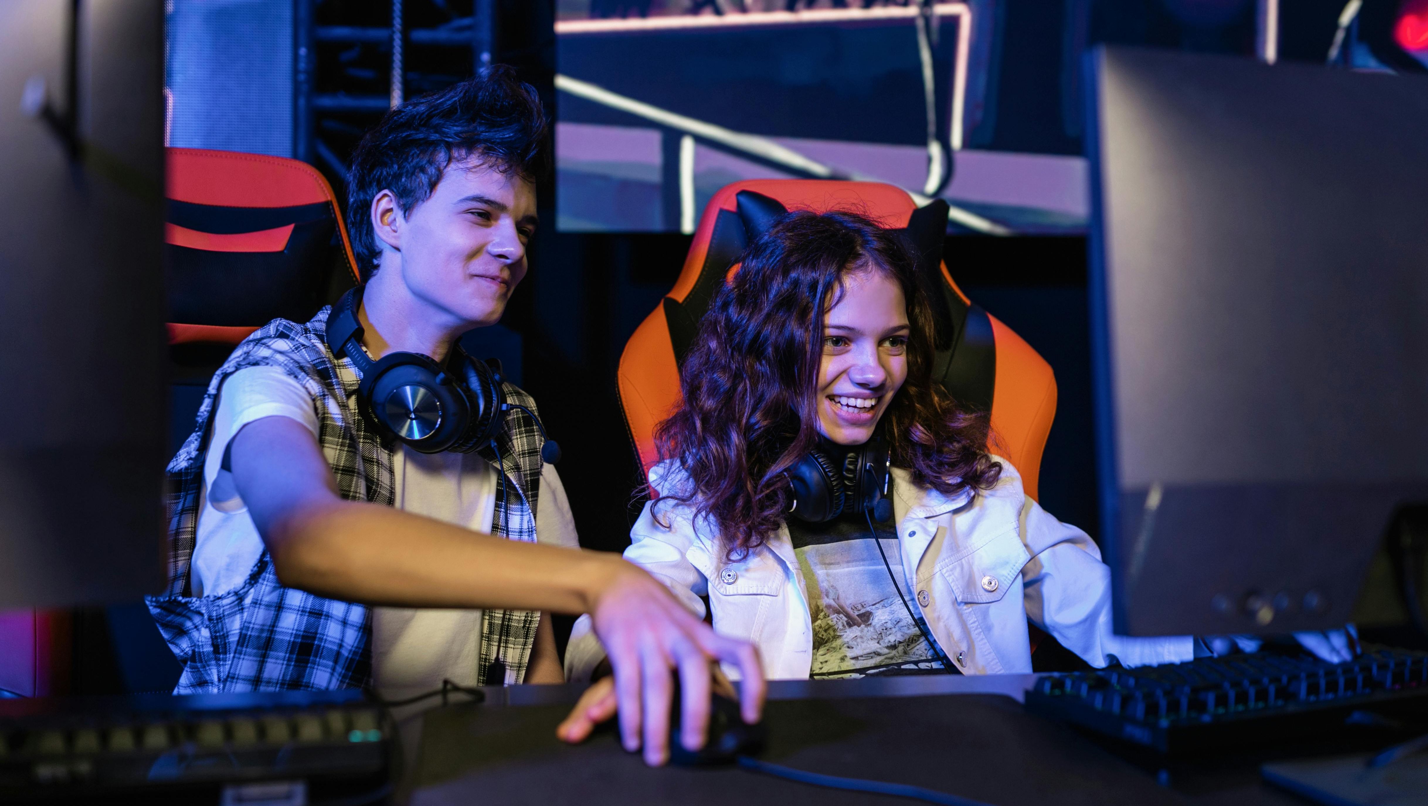 Gaming im GG E-Sport & Gaming Jugendzentrum; Foto: Pexels