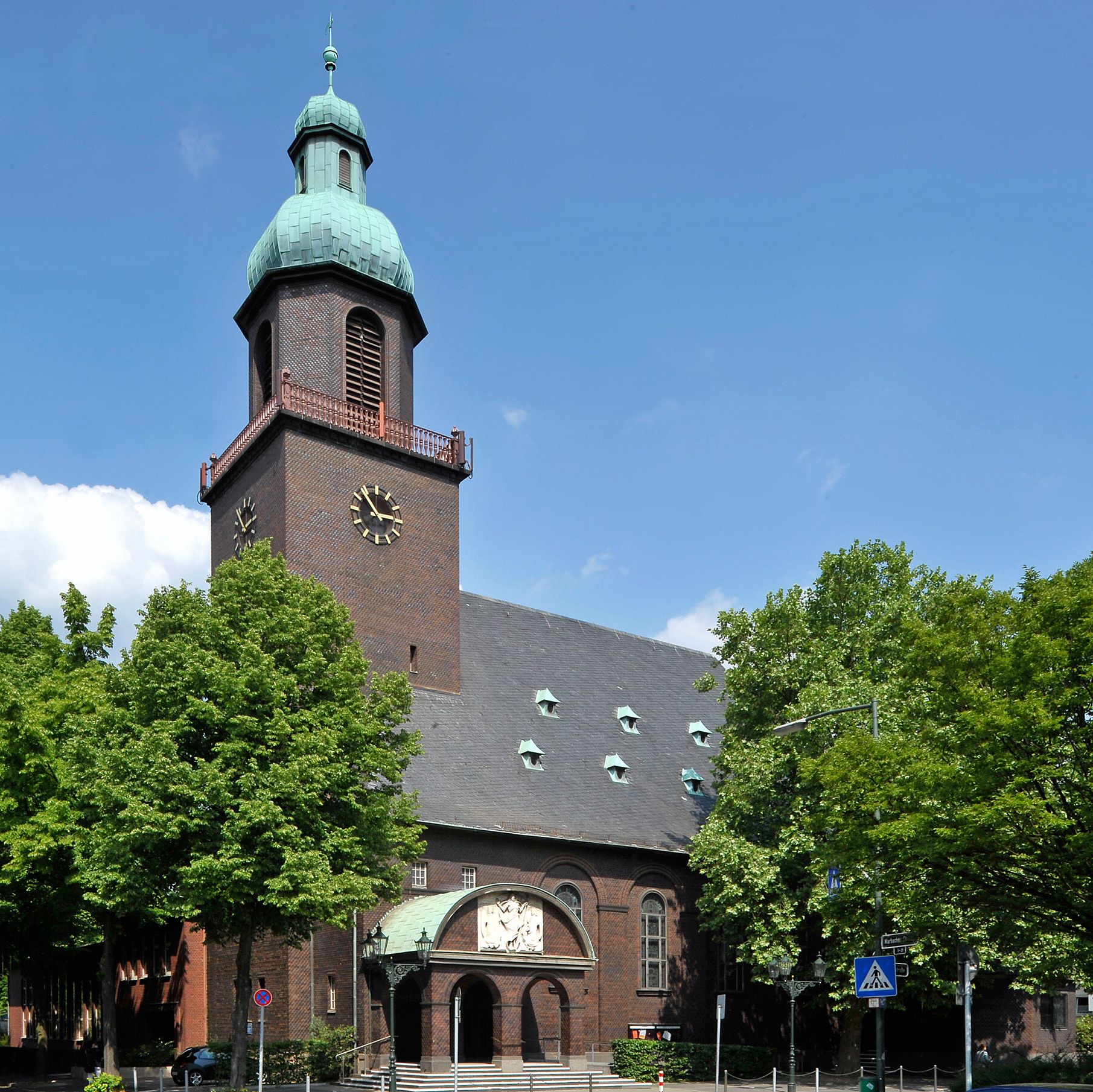 Evangelische Dankeskirche; Foto: evdus