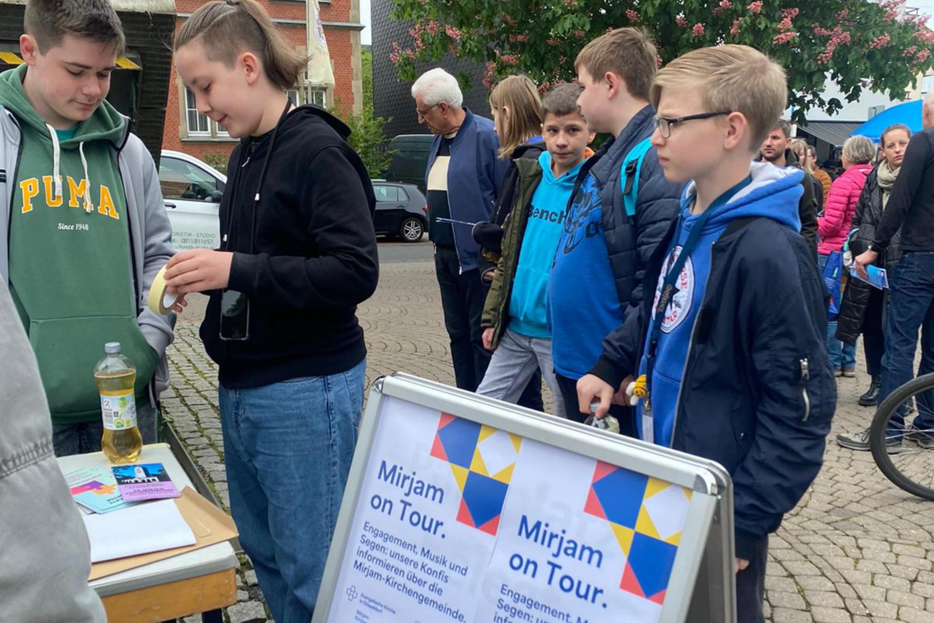 Mirjam on tour; Quelle: evdus