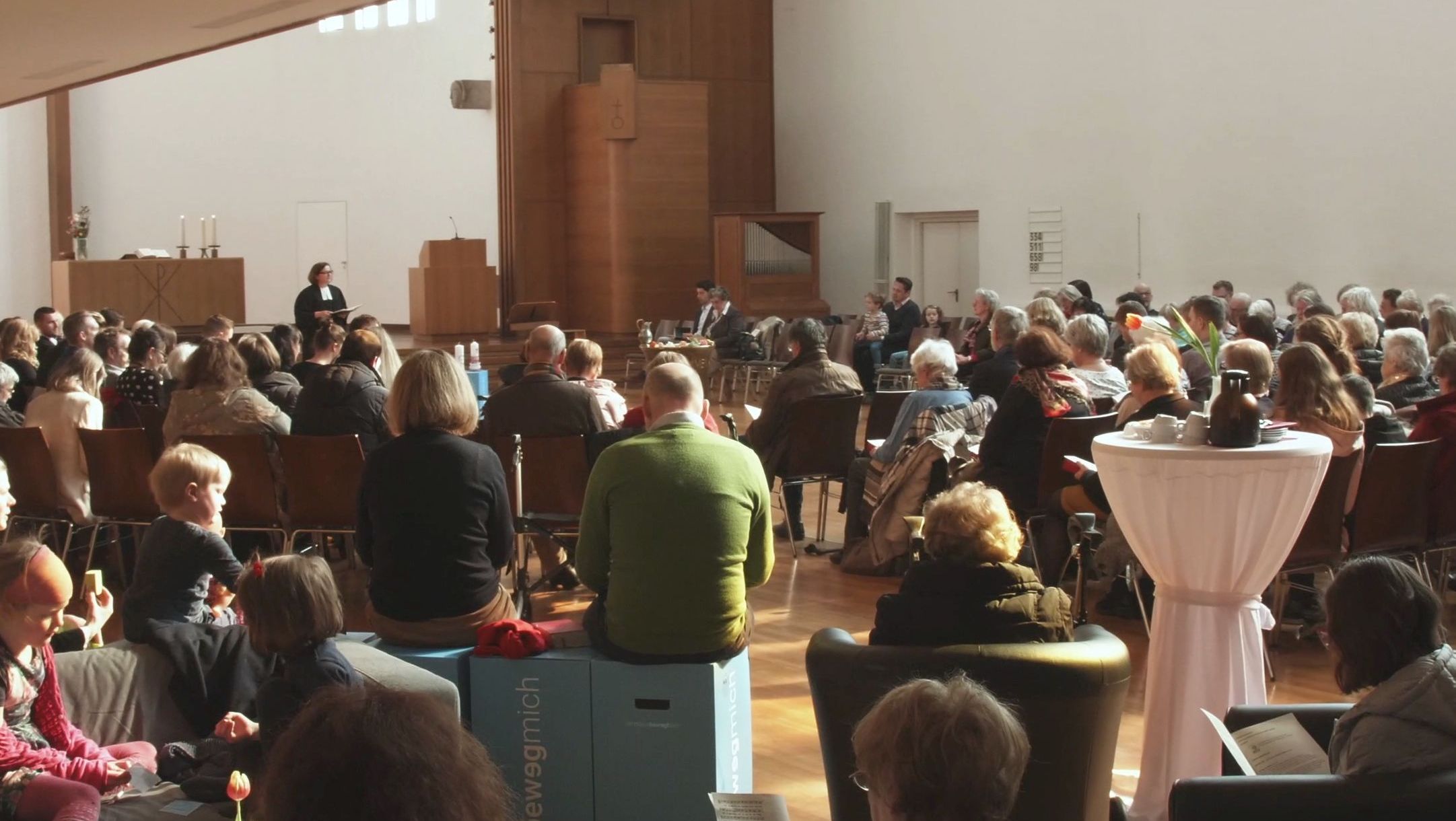 Gottesdienst in der Matthäikirche, Foto: Lars Schütt