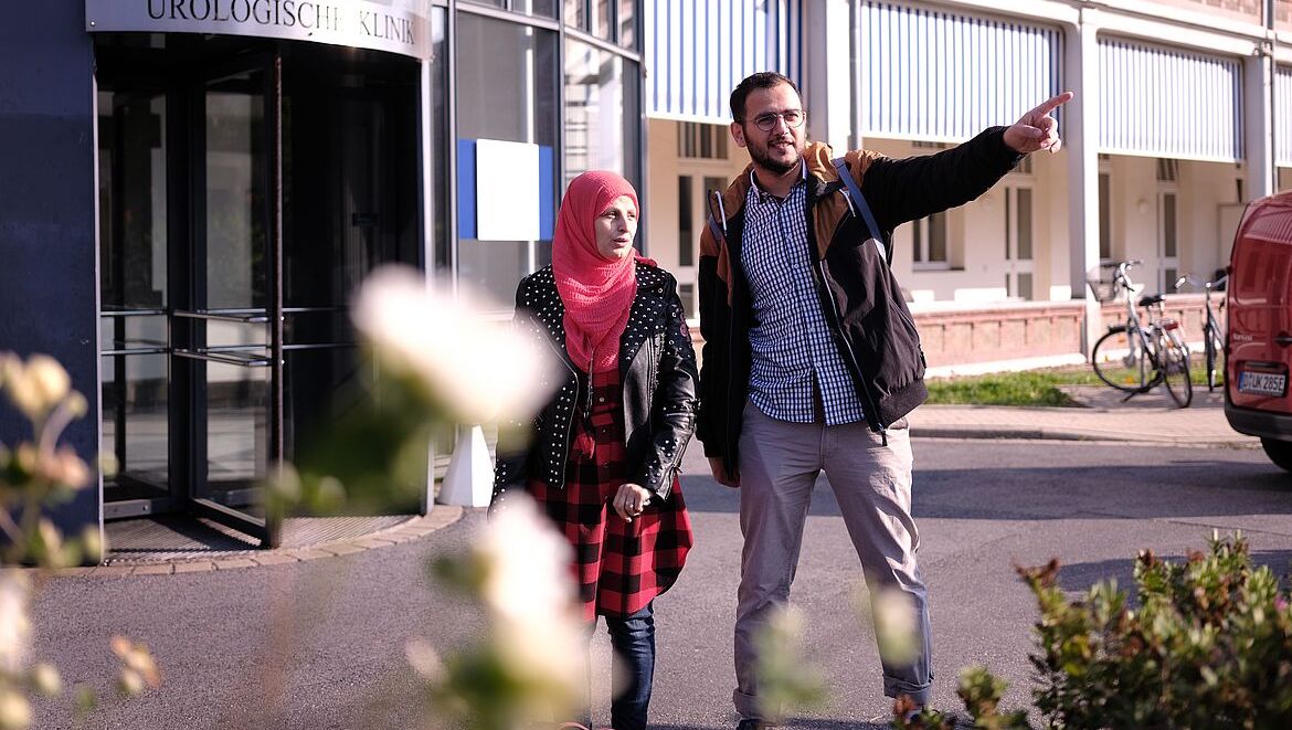 Beratung bei Flucht und Migration; Foto: Diakonie Düsseldorf