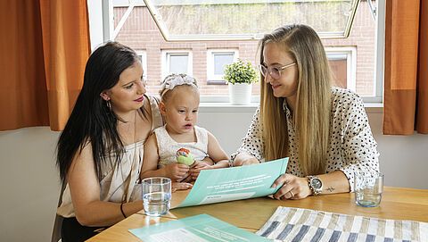 Familienhilfe und -beratung; Foto: Diakonie Düsseldorf