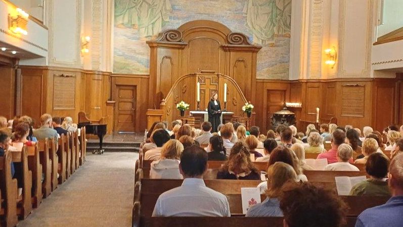 Gottesdienste in der Auferstehungskirche; Foto: Debrand