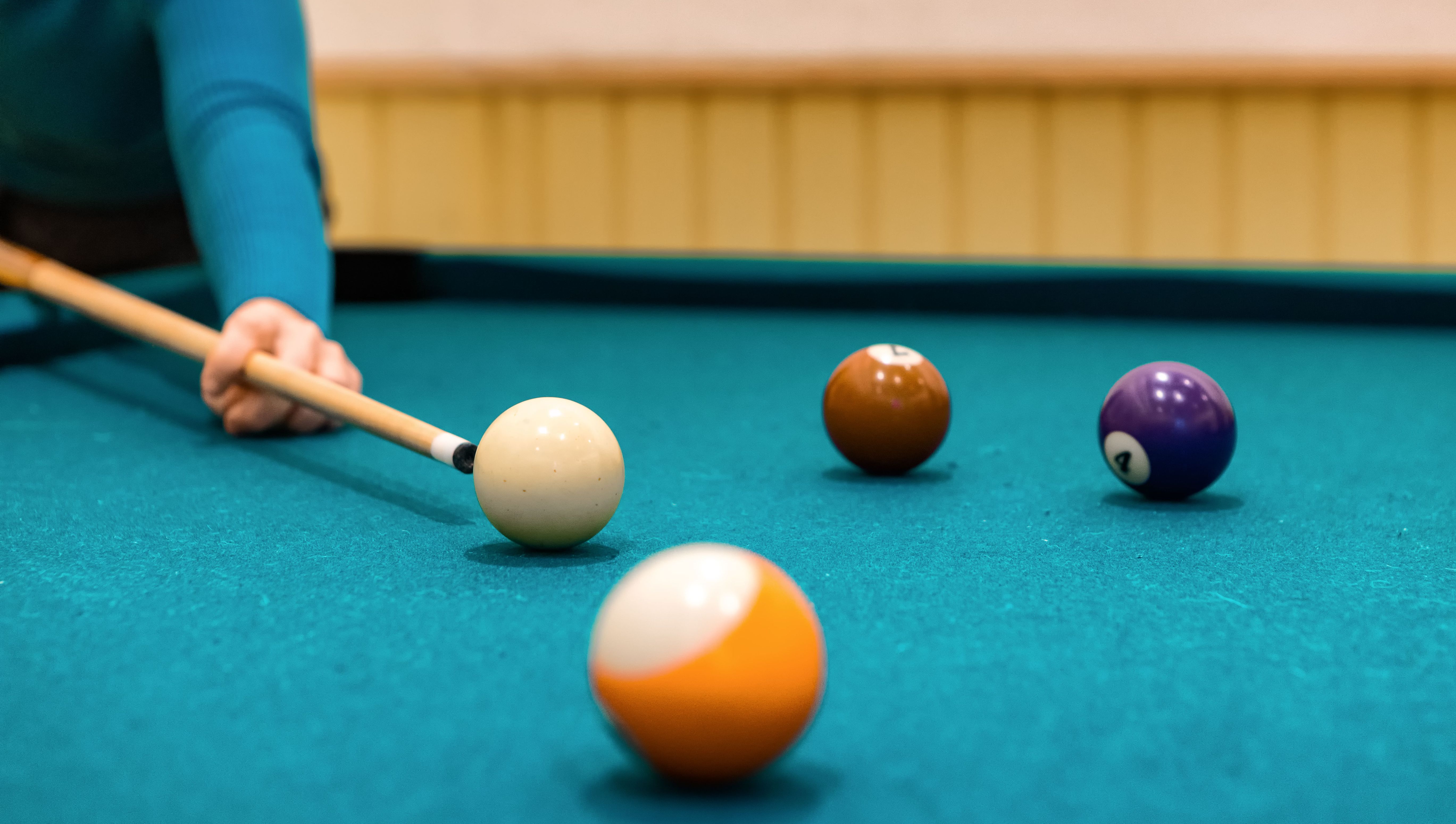 Billard beim offenen Treff; Foto: Martina Chardin