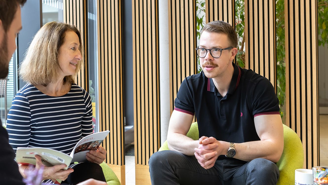 Stellenangebote der Evangelischen Kirche in Düsseldorf; Foto: evdus