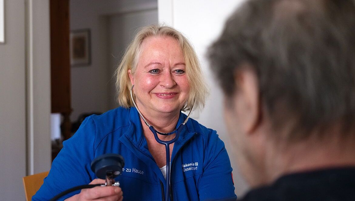 Ambulante Pflege; Foto: Diakonie Düsseldorf