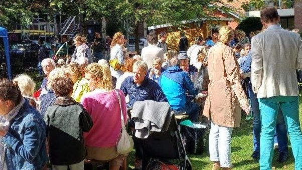 Begegnungsräume; Foto: Kirchengemeinde Düsseldorf-Linksrheinisch