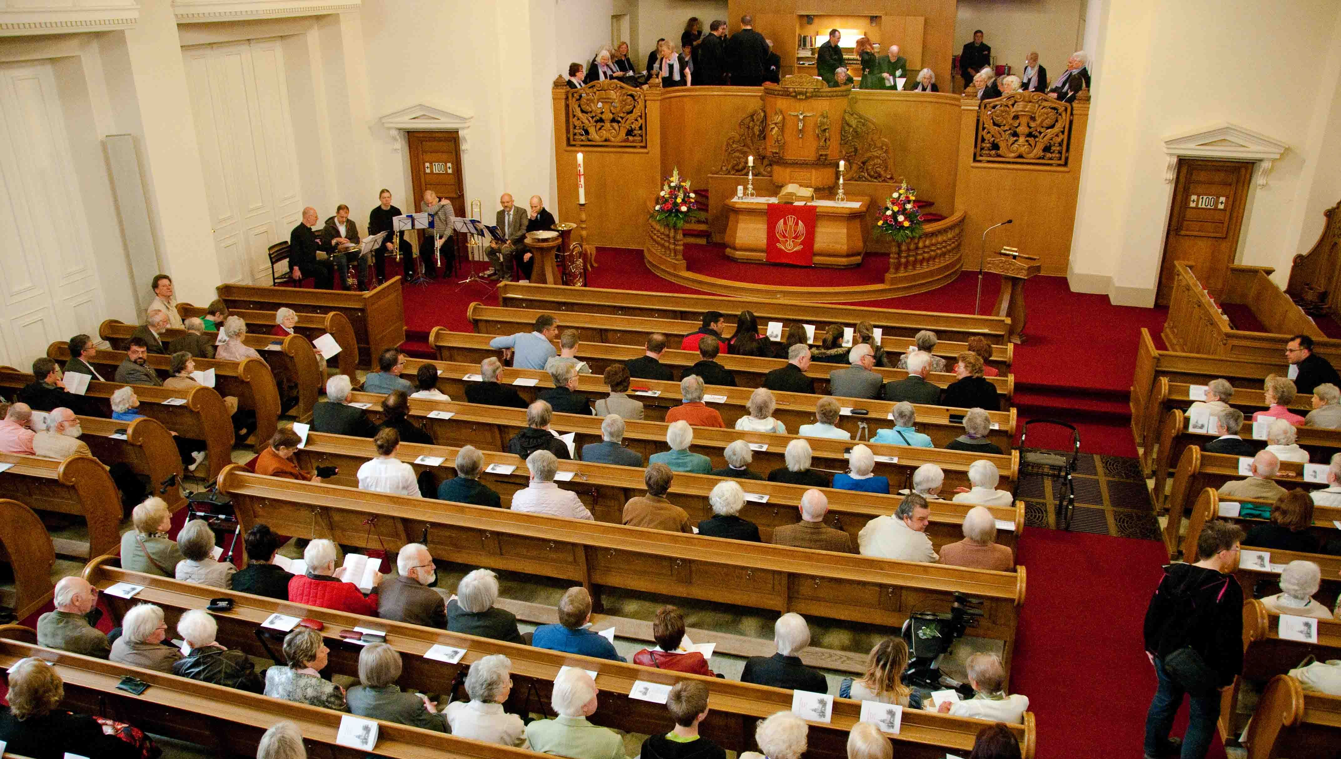 Gottesdienst in der Dankeskirche, Foto: Markus Ruchter