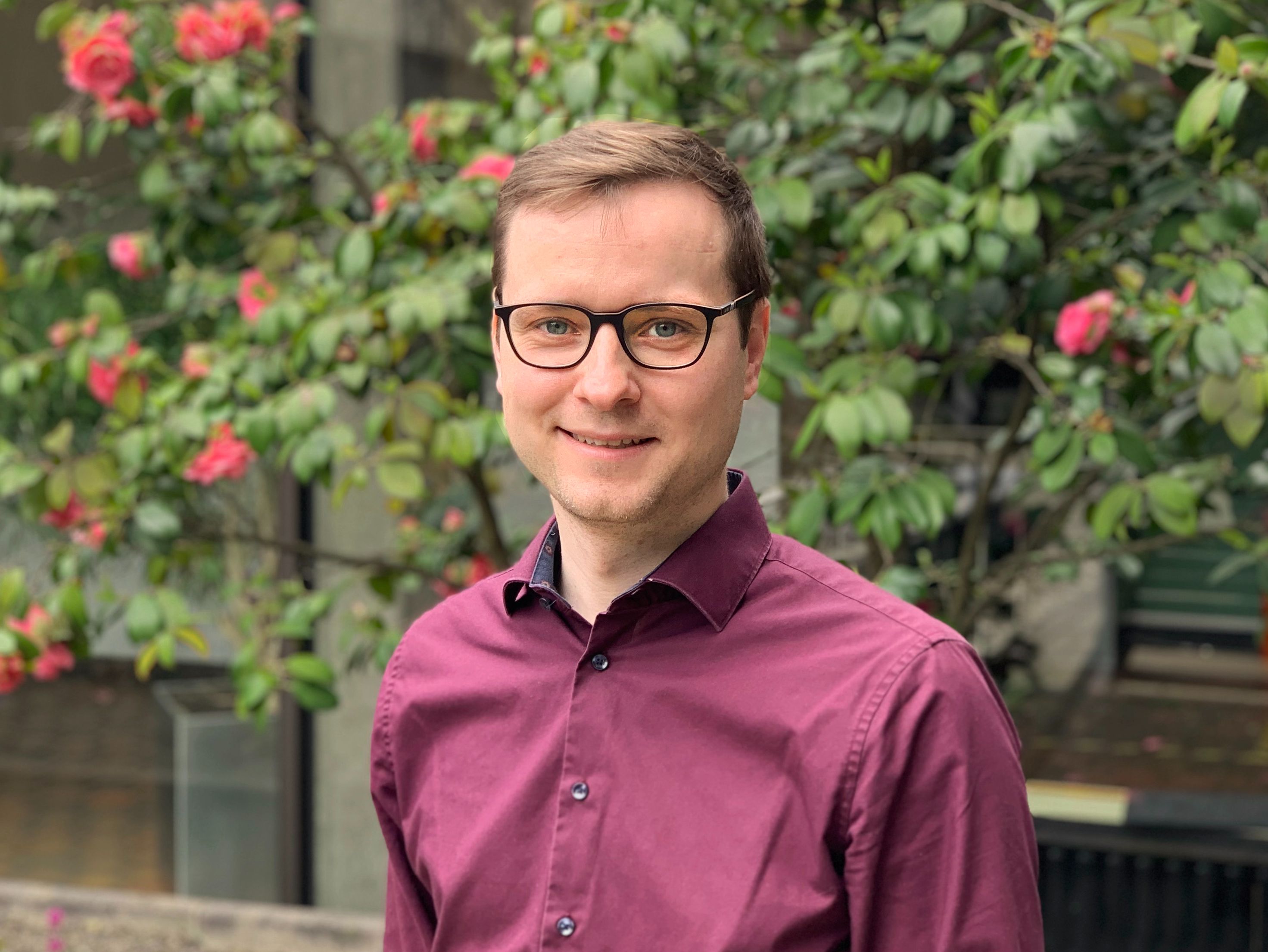 Krankenhausseelsorger Florian Schneider; Foto: evdus