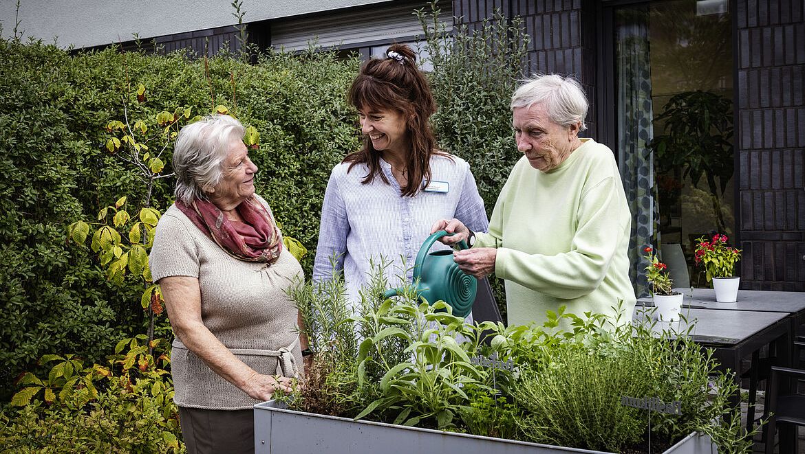 Pflege; Foto: Diakonie Düsseldorf