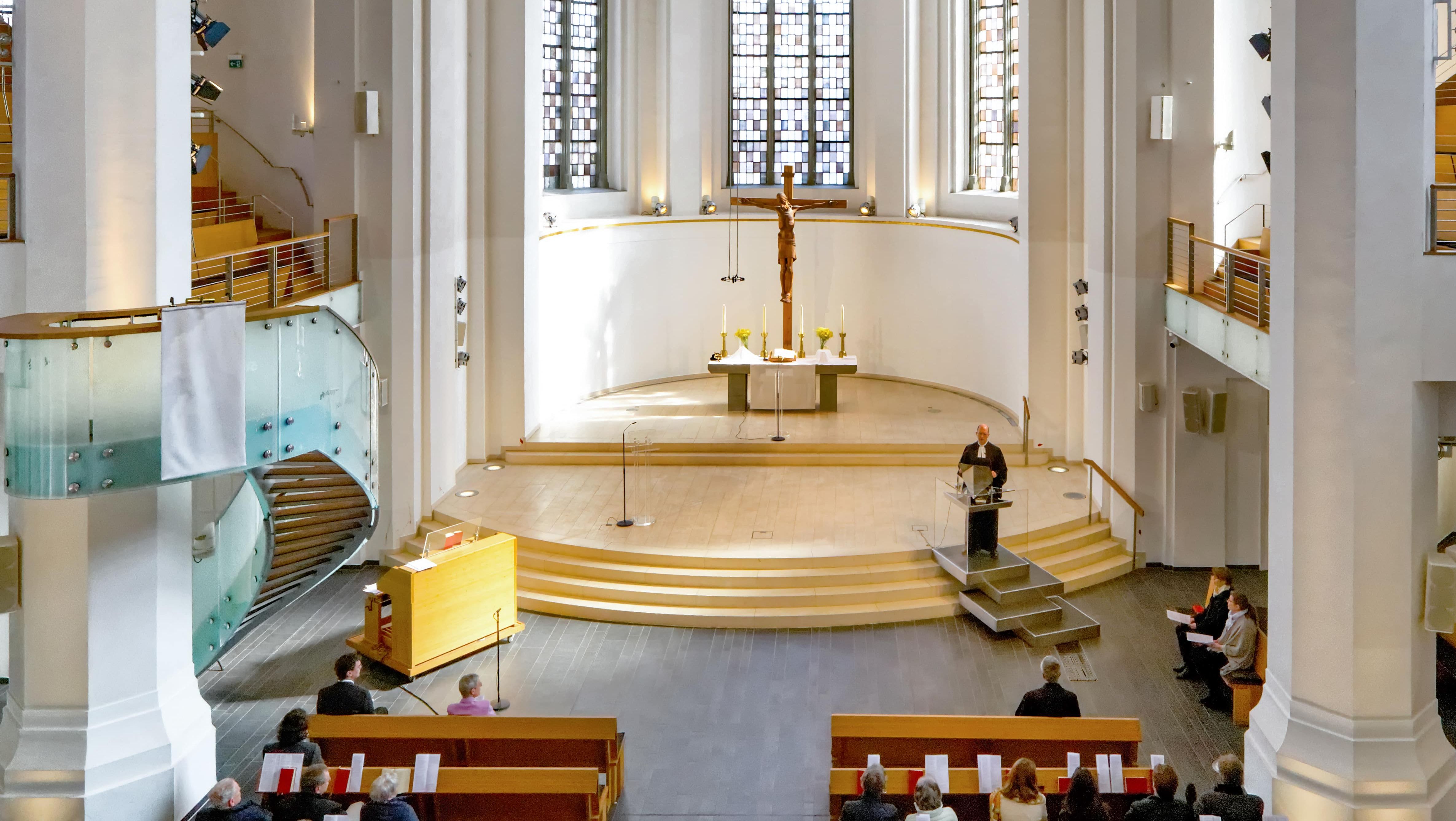 Gottesdienst in der Johanneskirche live auf YouTube verfolgen; Foto: Martina Chardin
