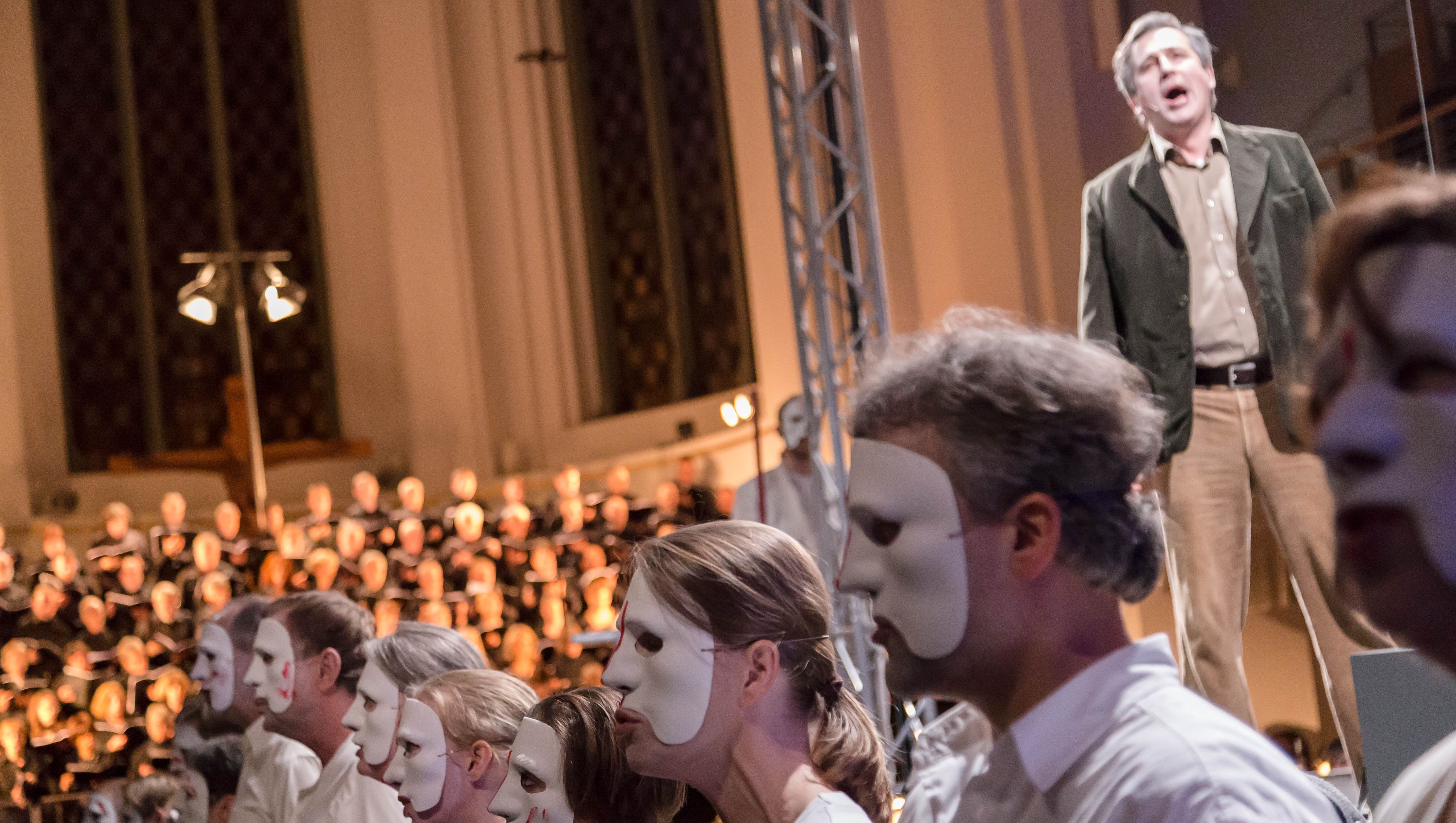 Musiktheater-Projekte in der Johanneskirche; Foto: Susanne Diesner